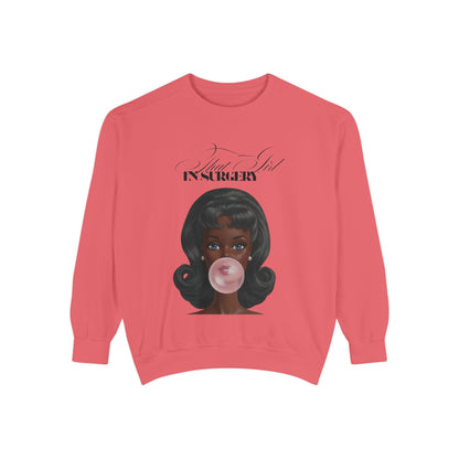 Bubblegum Babe Sweatshirt — Vintage “That Girl In Surgery ” Graphic