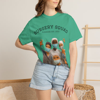 Surgery Squad T-Shirt — Cute Surgical Team Graphic Tee (Healthcare Worker Gift)