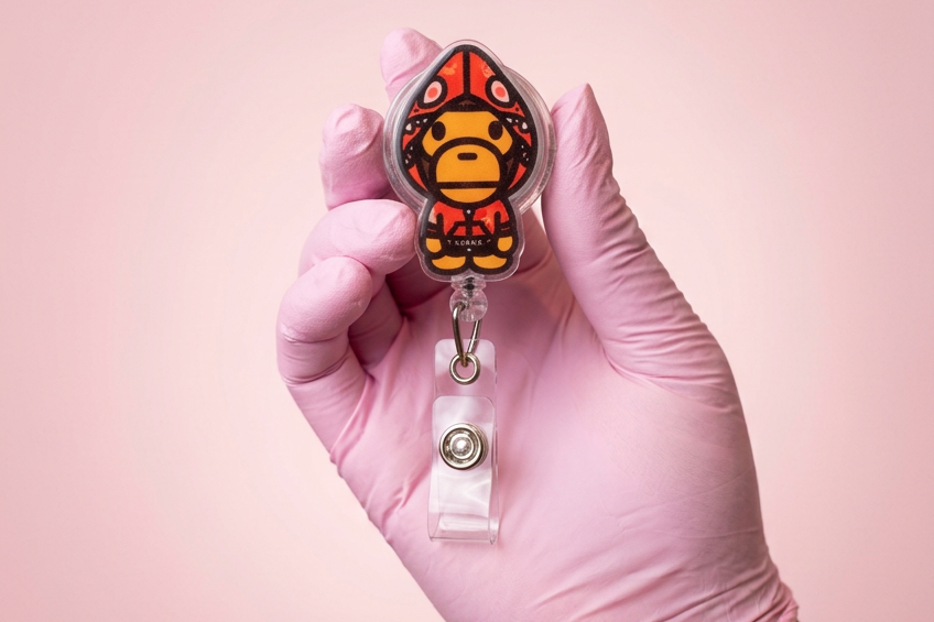 Camo Bape Nurse Badge