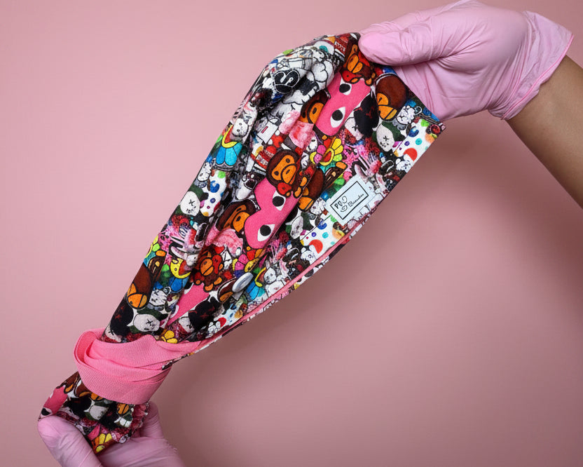 KAWS X BAPE mix - ponytail