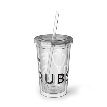 Flyscrubs Break Time Acrylic Cup