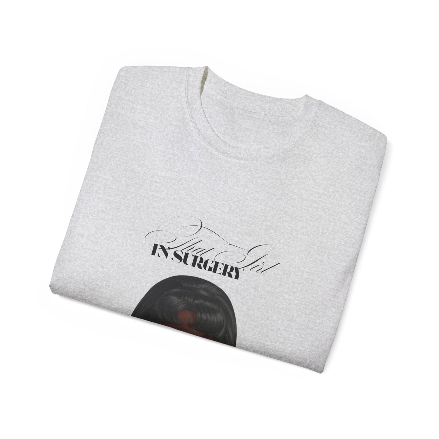 Vintage Bubblegum Barbie Tee — "That Girl in Surgery" Graphic T-Shirt