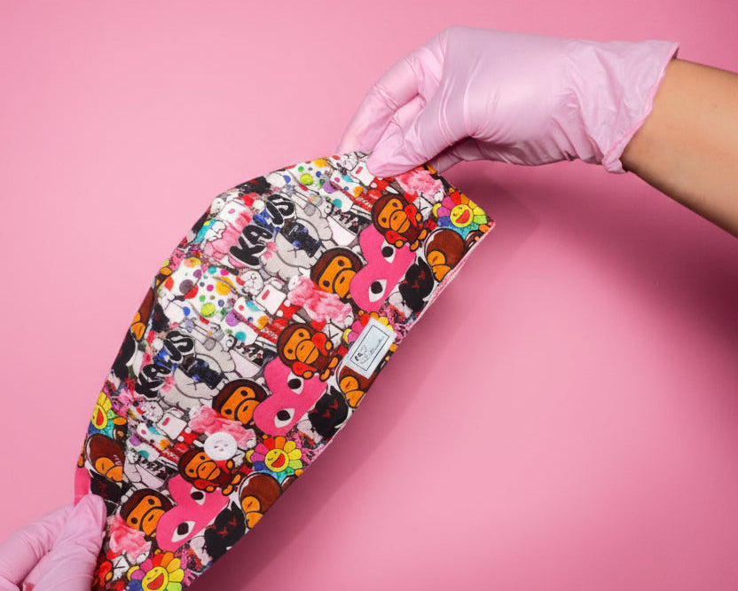 KAWS X BAPE mix - skull