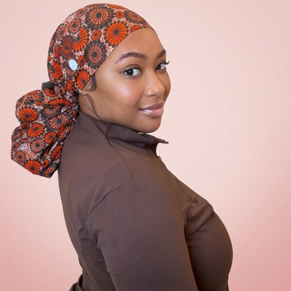 Autumn Abstract XL ponytail