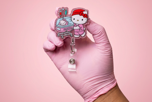 L&D Kitty Badge