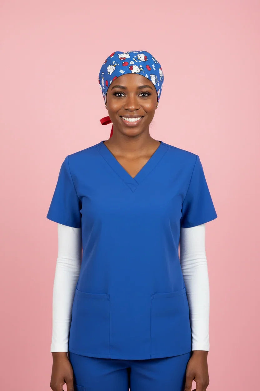 Feeling Blue Hello Kitty Ponytail